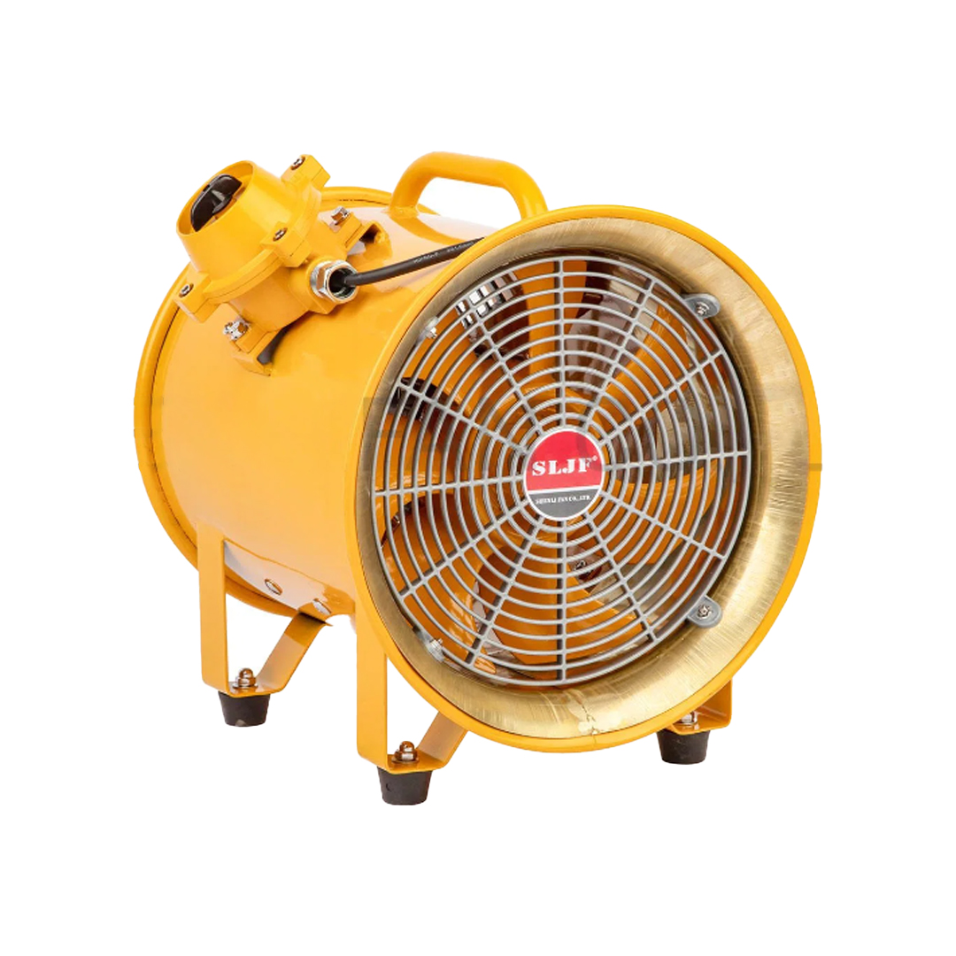 Air ventilation Blower Explosion proof CE_ATEX With Antistatic Black Duct Hose BTF 40 2